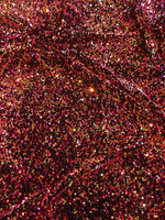 Load image into Gallery viewer, Sequin Stretch Velvet 4-Way stretch  fabric by the yard 60" Wide
