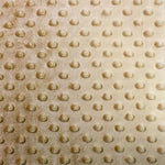 Load image into Gallery viewer, Camel Minky dimple dot soft fabric BY THE YARD 60 " Wide
