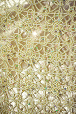 Load image into Gallery viewer, Chemical chain Fabric 50” Sold By the Yard, Wedding, Prom, Dresses, Lingerie, Runner
