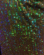 Load image into Gallery viewer, Pleated Glitz Sequin Mesh Fabric By The Yard
