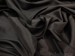 Load image into Gallery viewer, Black Polyester Taffeta Fabric – Smooth Crisp Formal Wear &amp; Event Decor Fabric by the Yard 58” wide
