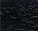 Load image into Gallery viewer, Stretch velvet,Black Pleated fabric by the yard 60" Wide
