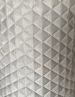 Load image into Gallery viewer, Silver Suede Quilted Auto Headliner Fabric Foam Backing 58" Wide
