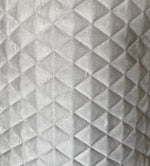 Load image into Gallery viewer, Silver Suede Quilted Auto Headliner Fabric Foam Backing 58" Wide
