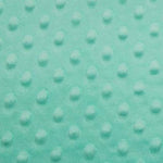 Load image into Gallery viewer, Mint Minky dimple dot soft fabric BY THE YARD 60 " Wide
