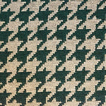 Load image into Gallery viewer, Hunter houndstooth Chenille Upholstery Drapery fabric by the yard 54” Wide
