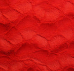 Load image into Gallery viewer, Minky Red Stella Fabric 58" Wide Sold by the Yard
