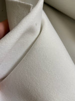 Load image into Gallery viewer, Velvet Micro Plush, Upholstery and Drapery stain resistant fabric 54” wide -White
