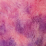 Load image into Gallery viewer, Minky, silky Bear Skin - Purple Rainbow - 04 Fabric 58" Wide Sold by the Yard
