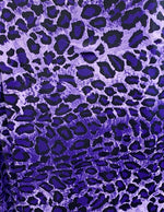 Load image into Gallery viewer, Purple leopard Nylon SPandex  dance swimsuits stretch 58" wide  Sportswear

