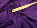 Load image into Gallery viewer, Suede Purple Polyester upholstery fabric by the yard 60" Wide
