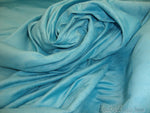 Load image into Gallery viewer, Aqua micro faux suede fabric BY THE YARD 58" Wide No Stretch
