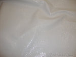 Load image into Gallery viewer, Vinyl faux leather, White Crocodile upholstery  fabric per yard
