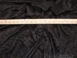 Load image into Gallery viewer, Black minky Dimple Dot fabric 60” wide

