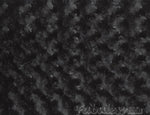 Load image into Gallery viewer, Black minky RoseBud fabric for 60 " wide
