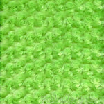 Load image into Gallery viewer, 10 yards Lime Rose Bud faux  fabric 60" wide
