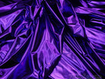 Load image into Gallery viewer, 10 yards Purple Metallic Spandex  fabric
