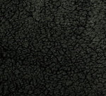 Load image into Gallery viewer, Black Sherpa Fabric by the Yard – Soft Faux Sheepskin Fleece – Cozy Plush Fabric for Blankets, Jackets, Upholstery, Crafts &amp; Winter Sewing

