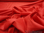 Load image into Gallery viewer, Red Shantung Dupioni Faux Silk two tone fabric BY THE YARD 54" wide
