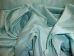 Load image into Gallery viewer, Robbins egg Shantung Dupioni Faux Silk two tone fabric BY THE YARD 54" wide
