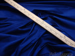 Load image into Gallery viewer, True Blue Shantung Dupioni Faux Silk two tone fabric BY THE YARD 54" wide
