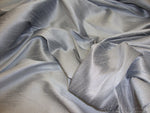 Load image into Gallery viewer, Limestone Shantung Dupioni Faux Silk two tone fabric BY THE YARD 54" wide

