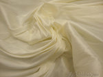 Load image into Gallery viewer, Vanilla Shantung Dupioni Faux Silk two tone fabric BY THE YARD 54" wide
