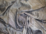 Load image into Gallery viewer, Silver Crushed Taffeta Fabric - 54" Width - Creased Clothing Decorations Crafts - Sold By The Yard
