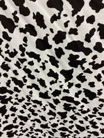 Load image into Gallery viewer, Cow nylon spandex 4 way stretch fabric 58" Wide, BY THE YARD
