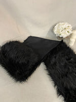 Load image into Gallery viewer, Furry Shaggy Faux Fur Table Runner table linen, holiday decor, home decor
