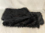 Load image into Gallery viewer, Furry Shaggy Faux Fur Table Runner table linen, holiday decor, home decor
