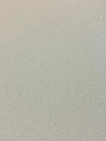 Load image into Gallery viewer, Vinyl Leather embossed white sparkle upholstery fabric sold per yard 54" Wide
