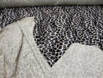 Load image into Gallery viewer, Brown Giraffe Velboa Fabric BY THE YARD 60" Wide
