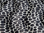 Load image into Gallery viewer, Brown Giraffe Velboa Fabric BY THE YARD 60" Wide
