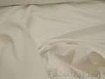 Load image into Gallery viewer, White micro faux suede upholstery drapery clothing fabric BY THE YARD 58" Wide No Stretch
