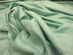 Load image into Gallery viewer, Turquoise micro faux suede upholstery drapery clothing fabric BY THE YARD 58" Wide No Stretch
