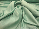 Load image into Gallery viewer, Turquoise micro faux suede upholstery drapery clothing fabric BY THE YARD 58" Wide No Stretch
