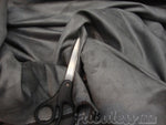 Load image into Gallery viewer, Charcoal micro faux suede upholstery drapery clothing fabric BY THE YARD 58" Wide No Stretch
