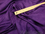 Load image into Gallery viewer, 58"  Wide Purple Polyester micro faux suede upholstery fabric by the yard
