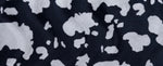 Load image into Gallery viewer, White on Black Spots Cow Animal print Velboa Fabric BY THE YARD
