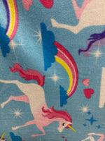Load image into Gallery viewer, Unicorn Fleece Polar By The Yard 60"  Blanket  clothes quilts Licenced Product
