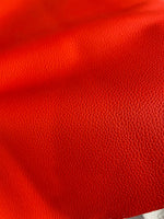 Load image into Gallery viewer, Faux Leather feel vinyl for seats repair ,furniture ,automotive handbag upholstery- Red
