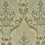 Load image into Gallery viewer, Damask on Ecru Renaissance Jacquard  Upholstery drapery fabric by the yard
