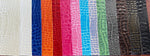 Load image into Gallery viewer, faux leather Marine grade UV resistance waterproof Crocodile Fabric
