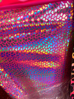 Load image into Gallery viewer, Stretch Reptile Snake Scales Nylon Spandex Fabric dance swimsuits 58" wide  Sportswear, Athletic
