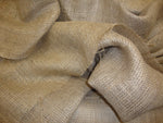 Load image into Gallery viewer, Natural Burlap Fabric 60" Wide  By the yard
