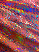 Load image into Gallery viewer, Stretch Reptile Snake Scales Nylon Spandex Fabric dance swimsuits 58" wide  Sportswear, Athletic
