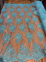 Load image into Gallery viewer, Floral lace Fabric Sold By The Yard perfect for apparel and much more-Natalie

