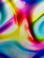 Load image into Gallery viewer, Multi Dazed pastel swirl stretch spandex SOLD BY YARD 60 inches wide
