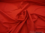 Load image into Gallery viewer, Red Stretch Spandex Taffeta fabric per yard 60" wide dress wedding skirt apparel
